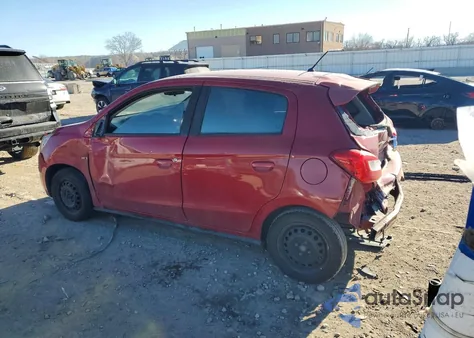 2017 Mitsubishi Mirage Es z USA, uszkodzony, nr VIN ML32A3HJ4HH017811